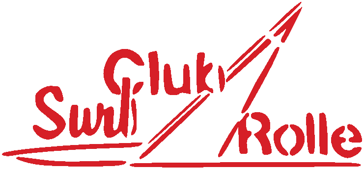 Logo d’origine du Surf Club Rolle, 1986